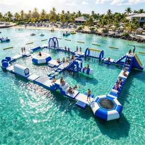 Parc aquatique gonflable Jooloog, aire de jeux aquatiques flottante, monde aquatique pour complexe hôtelier - Product Image 1