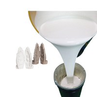 Caoutchouc de silicone liquide 20A pour la fabrication de moules de statues en plâtre, caoutchouc de silicone RTV-2