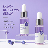 Voedende, verhelderende, verstevigende, herstellende, poriënverbeterende, anti-rimpel, anti-verouderings vitamine C fruit-blauwe bes gezichtserum voor de huid
