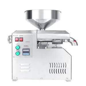220v Oil Press Machine Hot and Cold Squeeze Smart Sunflower Seeds, Peanuts, Sesame Seeds Squeeze oil extractor