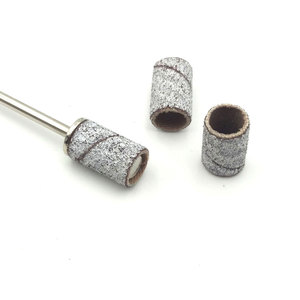 100 cái/bộ Dụng cụ mài móng hình ngựa vằn trắng, dụng cụ làm móng tay và chân, phụ kiện máy khoan móng, dụng cụ tẩy gel - Product Image 3