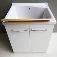Baignoire vintage émaillée, évier utilitaire pour buanderie, bac de lavage pour machine à laver, garage, lavabos domestiques, lavandera en pierre sanitaire, lavatoio