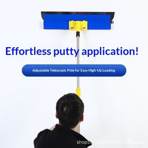 Herramienta de Nivelación de Acero Inoxidable para Raspar <span class=keywords><strong>Paredes</strong></span>, Raspador <span class=keywords><strong>Blanco</strong></span> para Alisar Superficies - Product Image 3