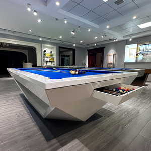 Mới Hiện Đại Bàn Hồ Bơi Bida Mỹ Bàn Hồ Bơi 7ft 8ft 9ft Bán Gia Đình Thời Trang Ăn Uống Billiard Với Ngăn Kéo - Product Image 2