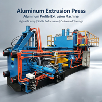 Machine d'extrusion d'aluminium 1100T pour la fabrication de cadres de panneaux solaires