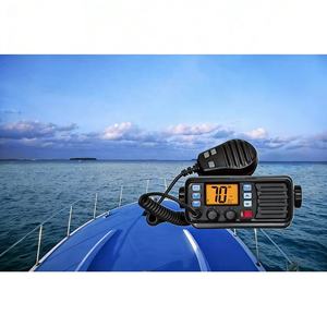 Radio marine haute puissance 25W, étanche à la poussière et à l'eau, antenne VHF fixe GPS bidirectionnelle, émetteur-récepteur pour bateau - Product Image 4
