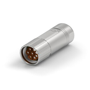 Screw <b>Terminals</b> Cable-to-Cable Connector Shell Size 23 Zinc Alloy PBT GF 3000 Ohms Model BSTA078NN00590235000 - Product Image 1