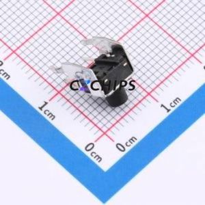 ZX-QC66-7.0ZJ Tactile Switch Through hole Component THT-4P,6x6mm Switch Single Pole Single Throw Round Button 2.6N Through Hole - Product Image 2