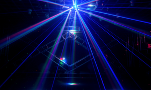 New Arrival chùm 12 cái 10 Wát RGBW DJ bóng đá Disco ánh sáng laser cho ánh sáng sân khấu di chuyển đầu - Product Image 5