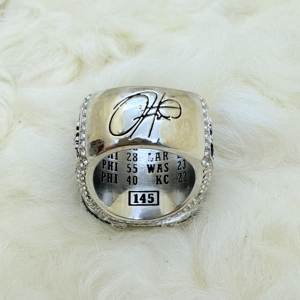 Les ailes sortent de leur emplacement # 26 BARKLEY & # 1 HURTS & 1 HURTS # 11 # 21 # 33 # 55 # 88 LIX SuperBowl 2024-2025 NFL Philadelphia Eagles Champions Ring - Product Image 5