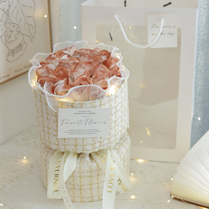 ของขวัญวันวาเลนไทน์ D86สบู่<span class=keywords><strong>ดอก</strong></span>ไม้ธรรมชาติที่ยั่งยืนเป็นอมตะของแม่ดอกไม้ที่เก็บรักษาไว้สบู่<span class=keywords><strong>ดอก</strong></span>ไม้กุหลาบหอมสบู่<span class=keywords><strong>ดอก</strong></span>ไม้ - Product Image 2