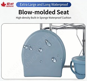 Asiento de Inodoro HONGYE a <span class=keywords><strong>Precio</strong></span> de Mayoreo, con Certificado CE MDR, Directo de Fábrica, Asiento de <span class=keywords><strong>Baño</strong></span> de Acero Inoxidable <span class=keywords><strong>para</strong></span> Personas Mayores y con Discapacidad - Product Image 5