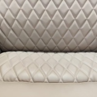 Chaise de bureau ergonomique moderne en aluminium Guanfu en cuir PU, réglable en hauteur, pivotante et confortable