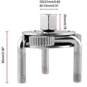 Venta caliente Universal ajustable 3 mordazas de 2 vías <span class=keywords><strong>Llave</strong></span> para filtro de aceite - Product Image 5