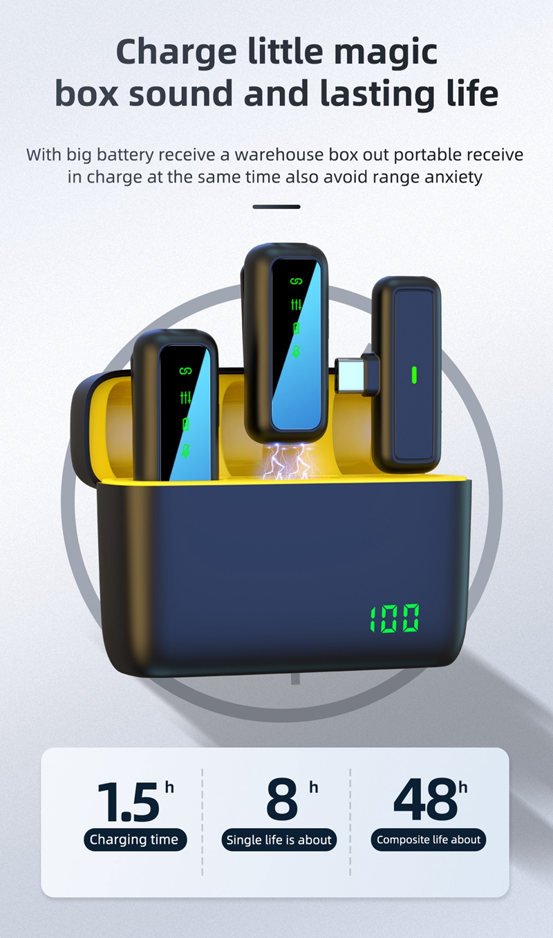 2in1SX6ワイヤレスラペルマイクBluetoothマイクプロフェッショナル 2in1SX6ワイヤレスラペルマイクBluetoothマイクプロフェッショナル