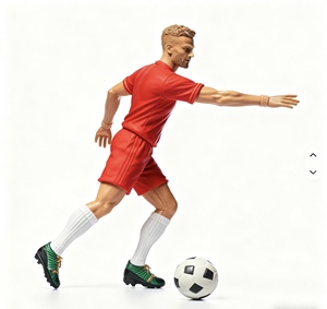 Figurines de joueurs de football miniatures personnalisées en PVC, joueurs de football, joueurs de <span class=keywords><strong>basket</strong></span>-ball, sportifs, figurines d'action en plastique, jouets - Product Image 4