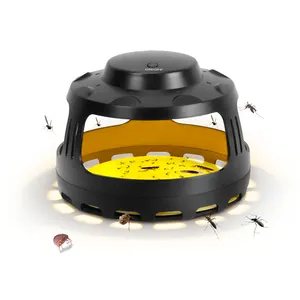 X-Pest plug in indoor flies trap with sticky board pest fleas bed bugs control for electronic fly trap fly pest hunting lamp