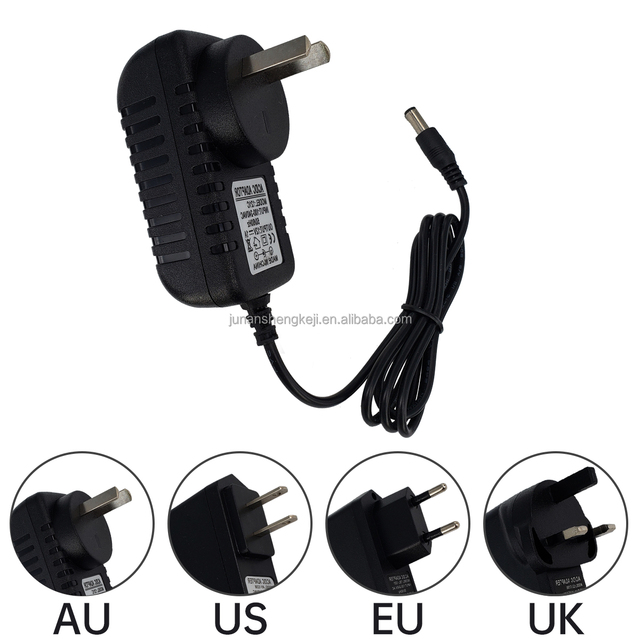 US/EU Adapter OEM 12V1A 5V1A 6V1A 9V1A 5V2A 12V2A 24V1A European & American Standards Monitor Power Adapter