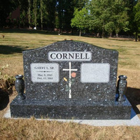 Cimetière personnalisé pas cher marbre tombeau pierre commémorative pierre tombale Chine noir granit Monuments pierre tombale