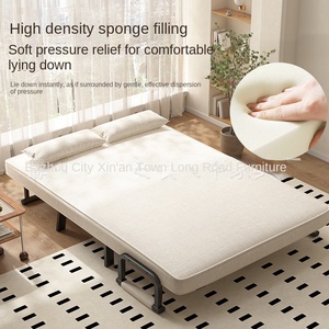 Canapé-lit en tissu à double usage et multifonctionnel pour la pause déjeuner, simple, double, pliable, un siège, remplissage en éponge, <span class=keywords><strong>salon</strong></span> - Product Image 4