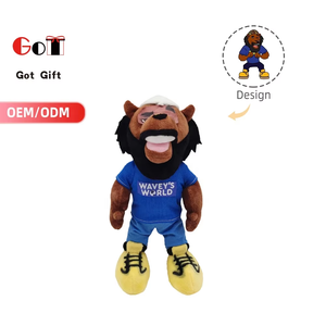 <span class=keywords><strong>Peluche</strong></span> Personalizzato di Alta Qualità a Forma di Animale Cartoonesco per Bambini, Giocattolo in <span class=keywords><strong>Peluche</strong></span> su Misura - Product Image 4