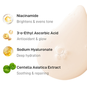 2025 nuevo suero Hydra + Radiance esencia facial iluminadora de hidratación profunda con ácido hialurónico y complejo antioxidante - Product Image 4