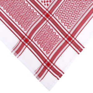 Yashmagh rouge 100% coton 100s 80s de haute qualité, foulard carré arabe pour hommes, vente chaude pour l'été - Product Image 1