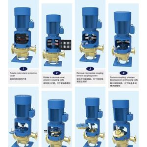 Bach Greenbach Self Balancing Submersible <b>Electric</b> <b>Pump</b> 150C Stainless Steel <b>Water</b> <b>Pump</b> For Industrial Use - Product Image 2