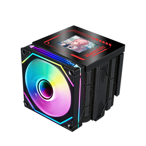 วานมิสเล่ เกมมิ่ง ARGB ซิงค์ พัดลมระบายความร้อนซีพียูขนาด 120 มม. พร้อมจอแสดงผลดิจิตอล LCD  วัสดุทองแดงและอะลูมิเนียม  ระบบแบริ่งน้ำมัน  ช่องต่อ 3 พิน ติดตั้งง่าย - Product Image 2