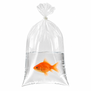 Sacs <span class=keywords><strong>de</strong></span> <span class=keywords><strong>transport</strong></span> extra épais 3 mil pour poissons rouges, résistants aux perforations, sacs en polyéthylène LDPE transparents pour l'expédition <span class=keywords><strong>de</strong></span> grands poissons rouges et <span class=keywords><strong>de</strong></span> carpes koï - Product Image 5