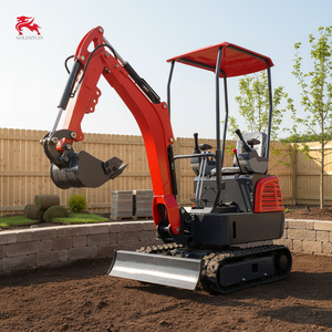 Kylin 1,6 ton minikraan hydraulische pilotbesturing geïmporteerde motor voor boomgaard, landschapsarchitectuur, gemeentelijke werken, behendig - Product Image 1