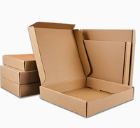 Boîte à lettres en papier écologique recyclable sur mesure de luxe, boîte à lettres en forme d'avion, boîte cadeau