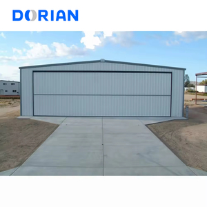 <span class=keywords><strong>Hangar</strong></span> d'avion à toit courbé en structure d'acier personnalisée, bâtiment métallique préfabriqué - Product Image 4