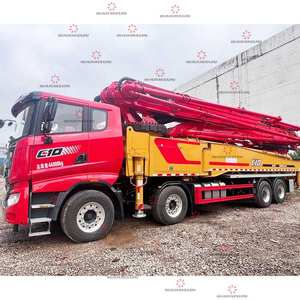 أعلى علامة تجارية عالية الجودة 60m sy5449thbfb 600C-10 مضخة خرسانة مركبة على شاحنة مضخة هيدروليكية - Product Image 6