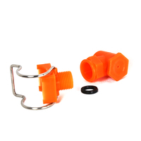 Buse de pulvérisation conique creuse en plastique 1 pouce avec attache à clip pour l'irrigation