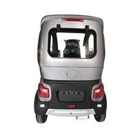 EEC 3kw Mini SUV électrique automatique à propulsion arrière avec direction hydraulique, autonomie maximale de 100 km NEDC, sièges en cuir, caméra arrière