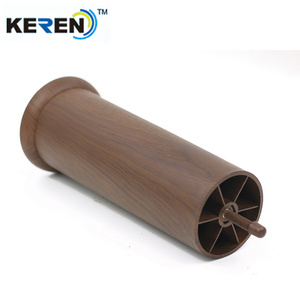 Patas de plástico modernas para sofá, gran oferta, Color marrón, redondas, con perno - Product Image 3