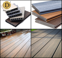 Plancher en composite bois-plastique, terrasse extérieure en WPC, revêtement de sol en bois composite