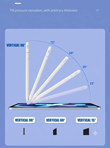 ปากกาสไตลัส iPad 2312 ป้องกันการสัมผัสโดยฝ่ามือ รองรับการเอียง ชาร์จผ่านพอร์ต Type-C แบบซ่อน ปุ่มกดแบบ Physical แม่เหล็กดูดติด ใช้งานร่วมกับ Apple iPad 2018-2026 - Product Image 3