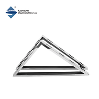 Accessoires et raccords pour cheminée en acier inoxydable - Support mural, collier anti-tempête et bande de verrouillage pour système de cheminée de poêle à bois