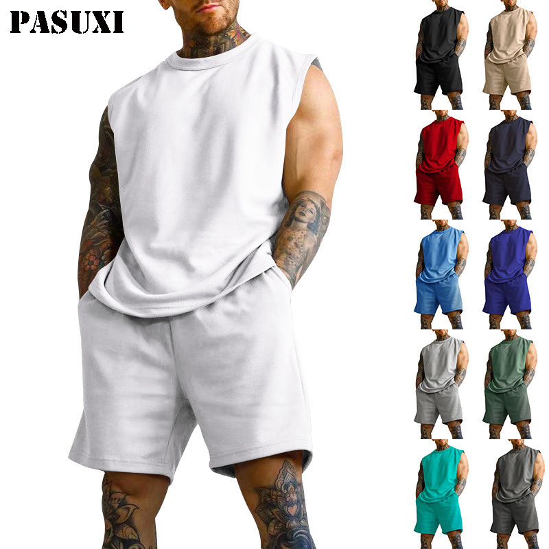 PASUXI New Split Men Casual Sports