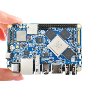 NanoPC-T4 RK3399 ARM Mini PC de Doble Pantalla, RAM LPDDR3 de 4GB, Ethernet Gbps, Compatible con Android 8.1 y Lubuntu 16.04, Proyecto de IA - Product Image 3