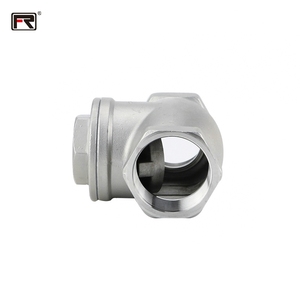 Furui 304 316 thép không gỉ Hướng dẫn sử dụng 200wog nữ chủ đề h14w 1/2 "BSP/NPT vít kết nối cuối không trở lại Swing kiểm tra van - Product Image 4