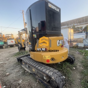 รถขุดไฮดรอลิกตีนตะขาบ Caterpillar 305.5 มือสอง นำเข้าจากอเมริกา สำหรับใช้ในครัวเรือนและเกษตรกรรม พร้อมเครื่องยนต์และปั๊ม น้ำหนัก 3.5 ตัน - Product Image 3