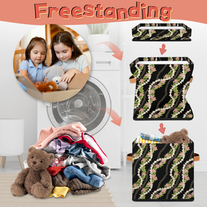 Foldable <strong>Square</strong> <strong>Storage</strong> <strong>Basket</strong> Organizer Large Capacity for Clothing Toys &amp; Books Household Closet Use-Wholesale - Product Image 5