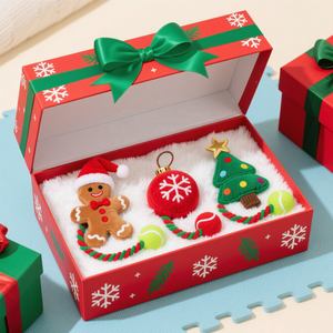 Éxito de Ventas: Set Combinado Personalizable de Juguetes Interactivos y de Movimiento para Gatos y Perros, Regalo de Navidad - Product Image 4