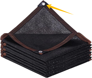 Malla de sombreo agrícola 35%-90% negra, varios colores, tela de <span class=keywords><strong>sombra</strong></span> resistente <span class=keywords><strong>para</strong></span> jardín, plástico PE/HDPE, plegable - Product Image 3