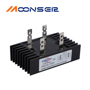 Módulo Semiconductor de Potencia Rectificador de Puente Trifásico CENTTY SQL40A 1200V para Uso Industrial - Product Image 2