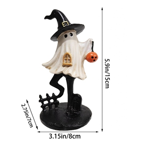 Decoración de Halloween al por Mayor, Fantasma Inflable Grande para Exteriores, Set de Decoración con Luces LED Animatrónicas Aterradoras - Product Image 3