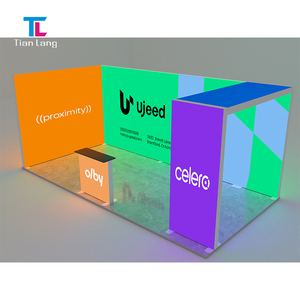 Equipo de Exhibición Tianlang Modelo Tianlang-12, Instalación Fácil y Rápida, Marco SEG Portátil, Modular, de Tela, Luminoso - Product Image 3
